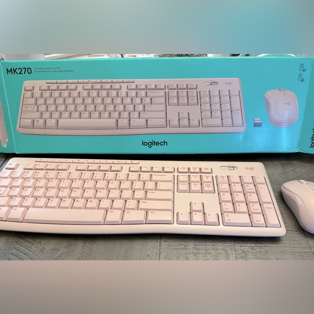 Wireless keyboard  and mouse